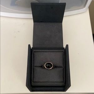 David Yurman Black Onyx Ring. Women’s Size 7